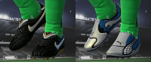 Pes 2010 - Nike Legend III Black-White and Puma v1.10 Preview