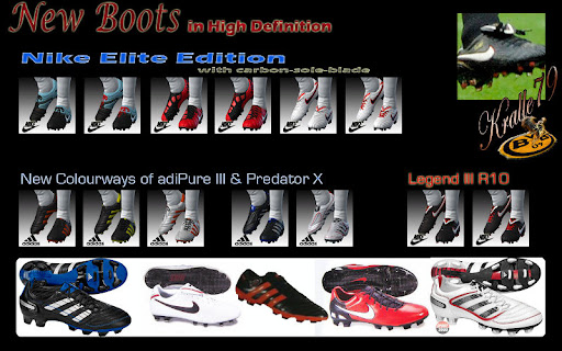 Pes 2010 - New Boots Preview