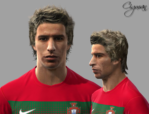 Pes 2010 - Fabio Coentrao Face Preview