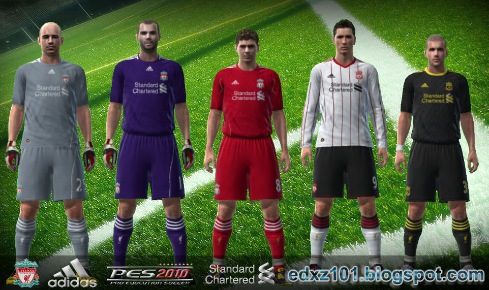 Liverpool 10/11 Kit Set by EdxZ101 - PESEdit Blog