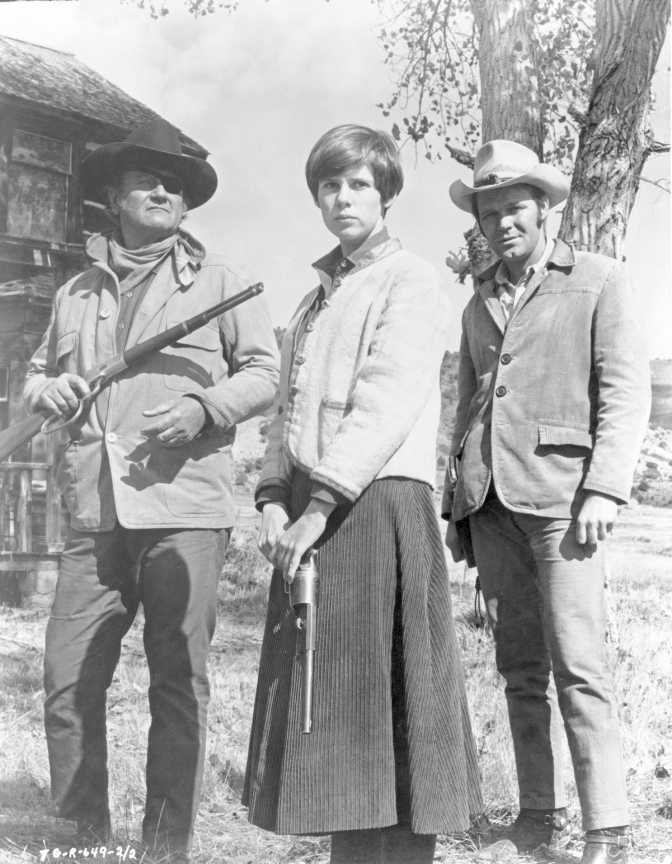 From Left to Right John Wayne,