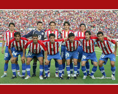 Paraguay on The World Soccer Gallery  Paraguay National Football Team