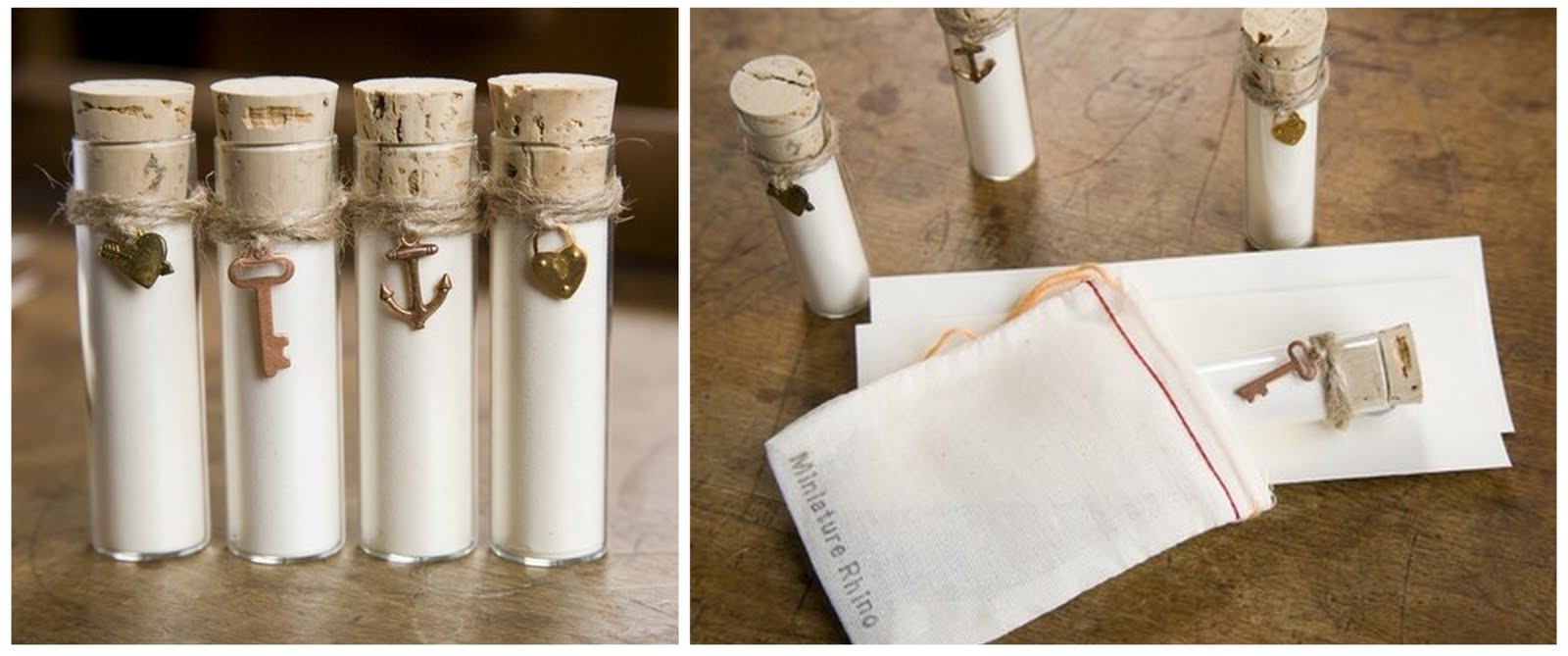 Message In A Bottle Wedding Favours