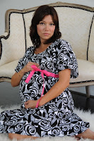 Havana Rose-cute, chic, stylish hospital gown, labor & delivery,Tori Spelling, Tori & Dean, Home Sweet Hollywood