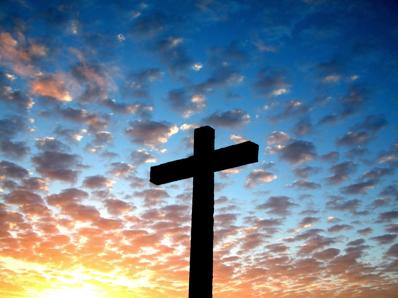 Cross And Sunset