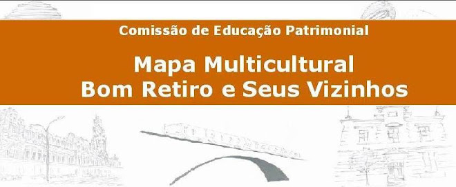 Mapa Multicultural Bom Retiro e seus vizinhos