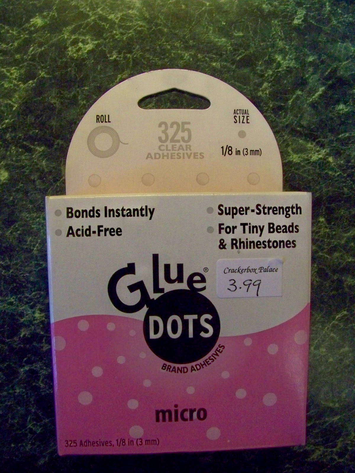 Crackerbox Palace rubber stamp Blog Liquid Pearls and Glue Dots