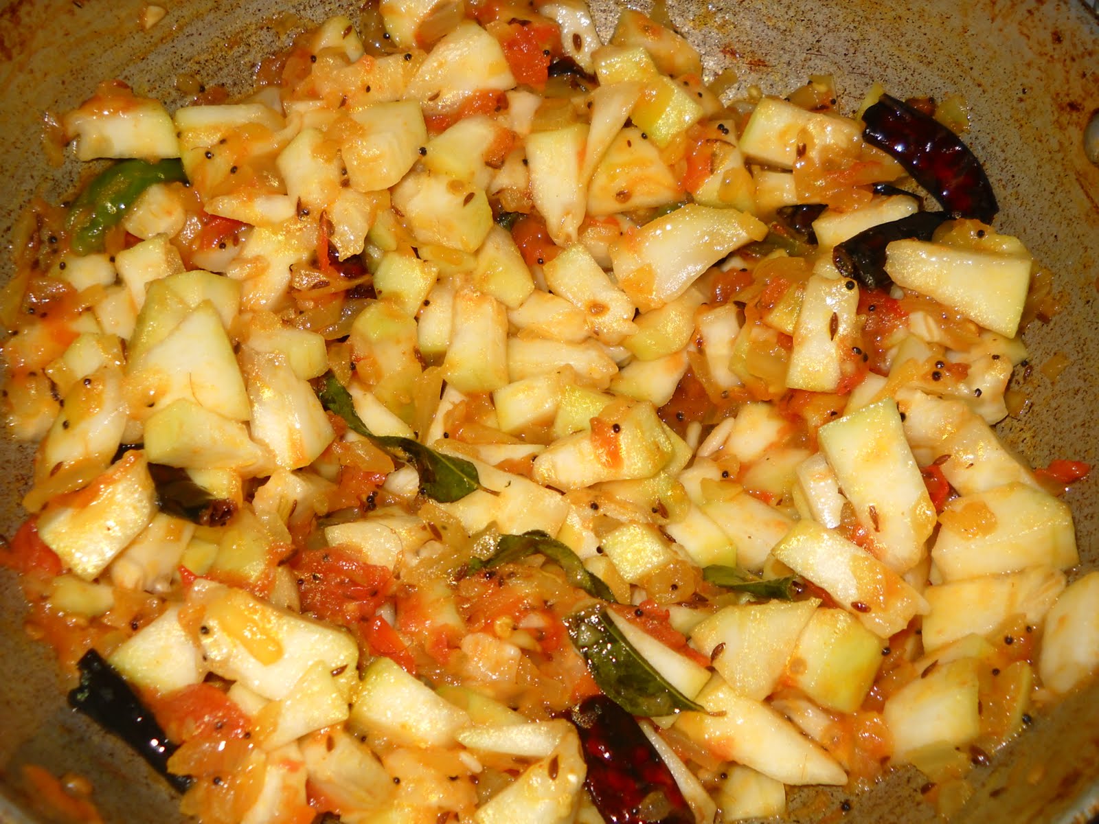 Savitha's Kitchen Bottle gourd fry