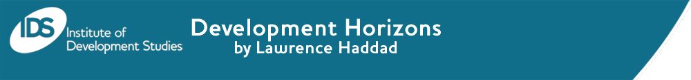 Development Horizons by Lawrence Haddad