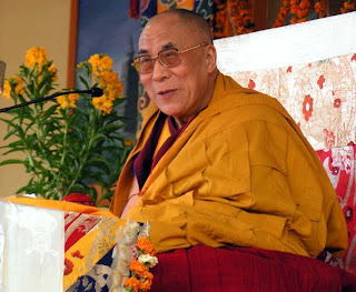 foto de Tenzin Gyatso, el actual Dalai Lama