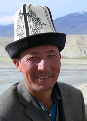 Kyrgyz Man with Traditional Hat