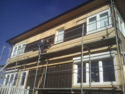 Restaurering av hus i Olso. Utført av T&M Tjenester og Robert Bygg & Rehabilitering