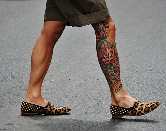Leopard print shoes with studs from Giacomo Morelli Leopard print shoes with studs from Giacomo Morelli