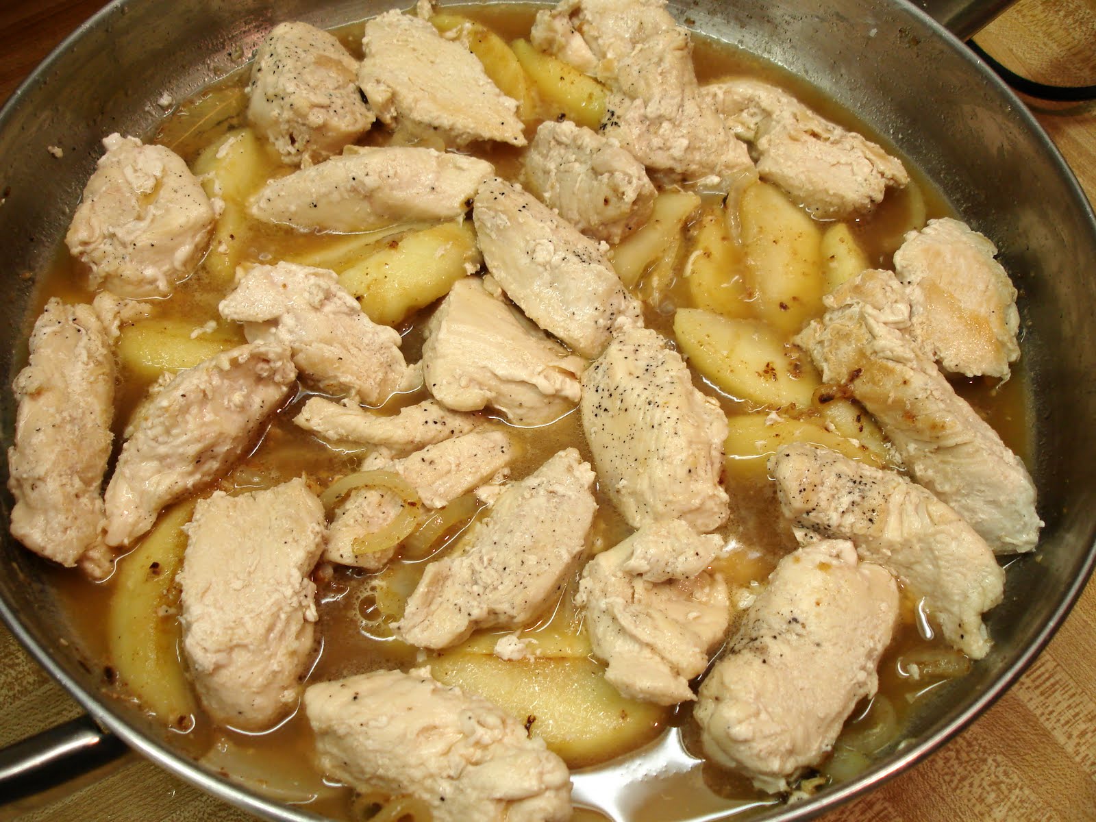apple cider chicken