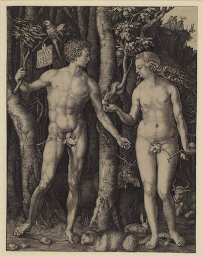 [La+Chute+de+l'Homme+(Adam+et+Ève).+Gravure+de+Dürer+,+1504.jpg]