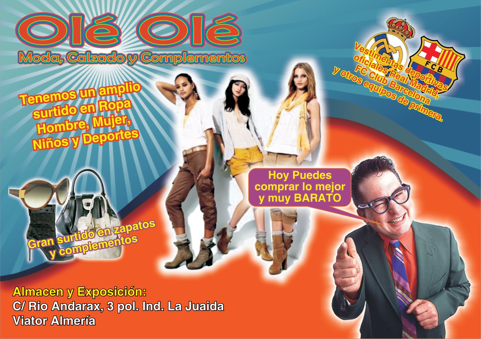 Broker Soluciones Gráficas Muestra de publicidad de tienda de ropa.