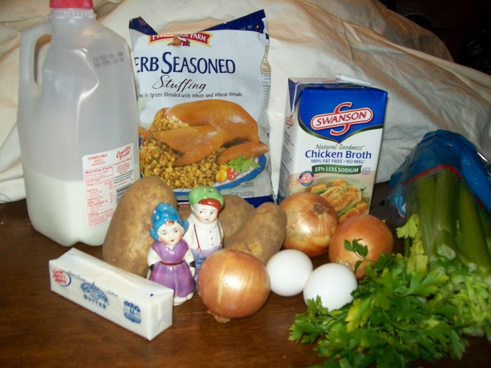 Michigan Cottage Cook TRADITIONAL DRESSING, STUFFING, POTATO FILLING