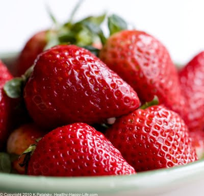 strawberries-red