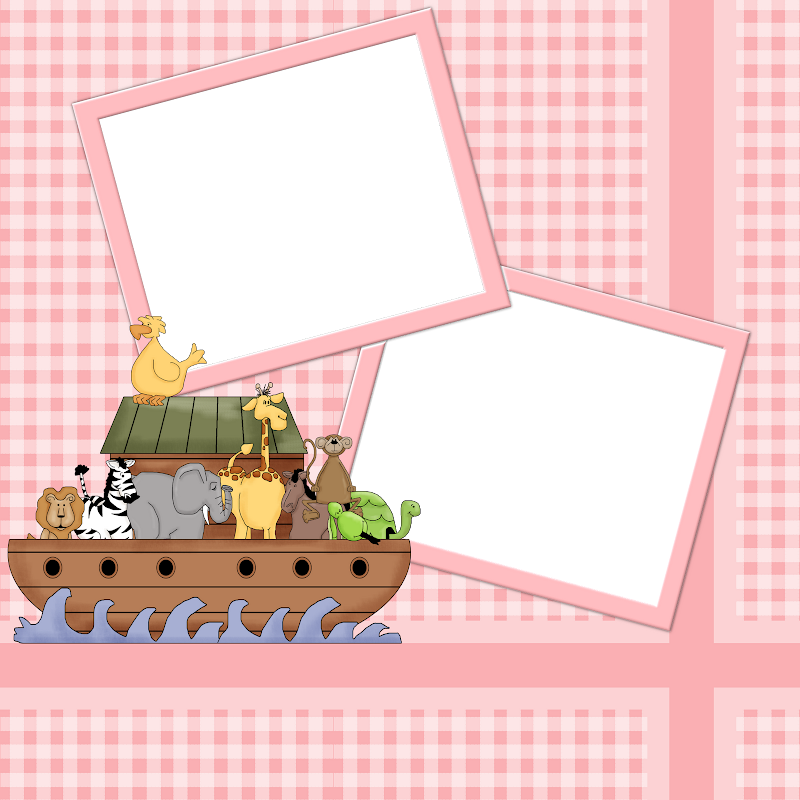 download both pages here noah s ark scrapbook page bundle 1 title=