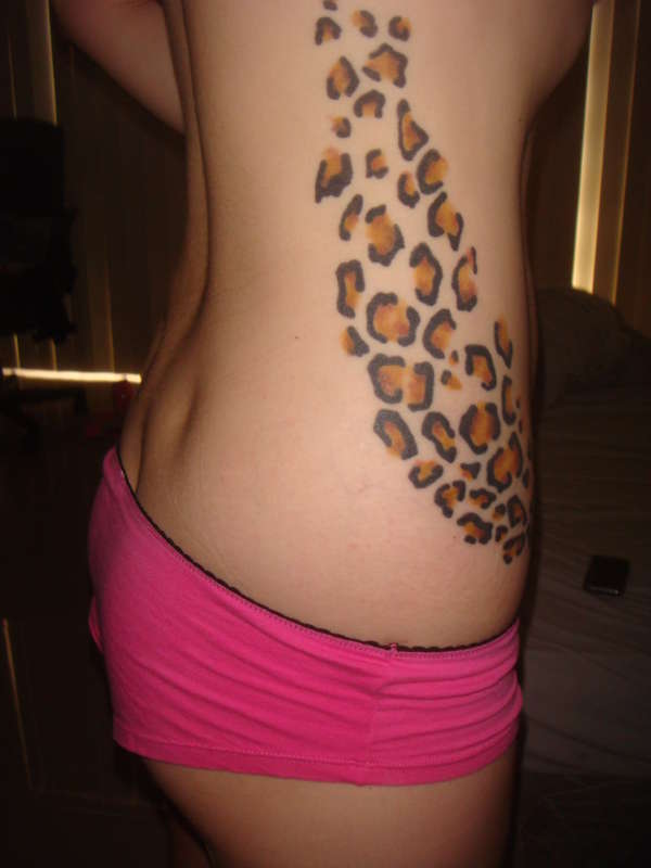 Leopard Tattoo Designs Tshirt. Leopard Print Skin