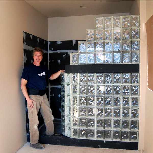 Installing Prefabricated Glass Block Walls Seattle Glass Block