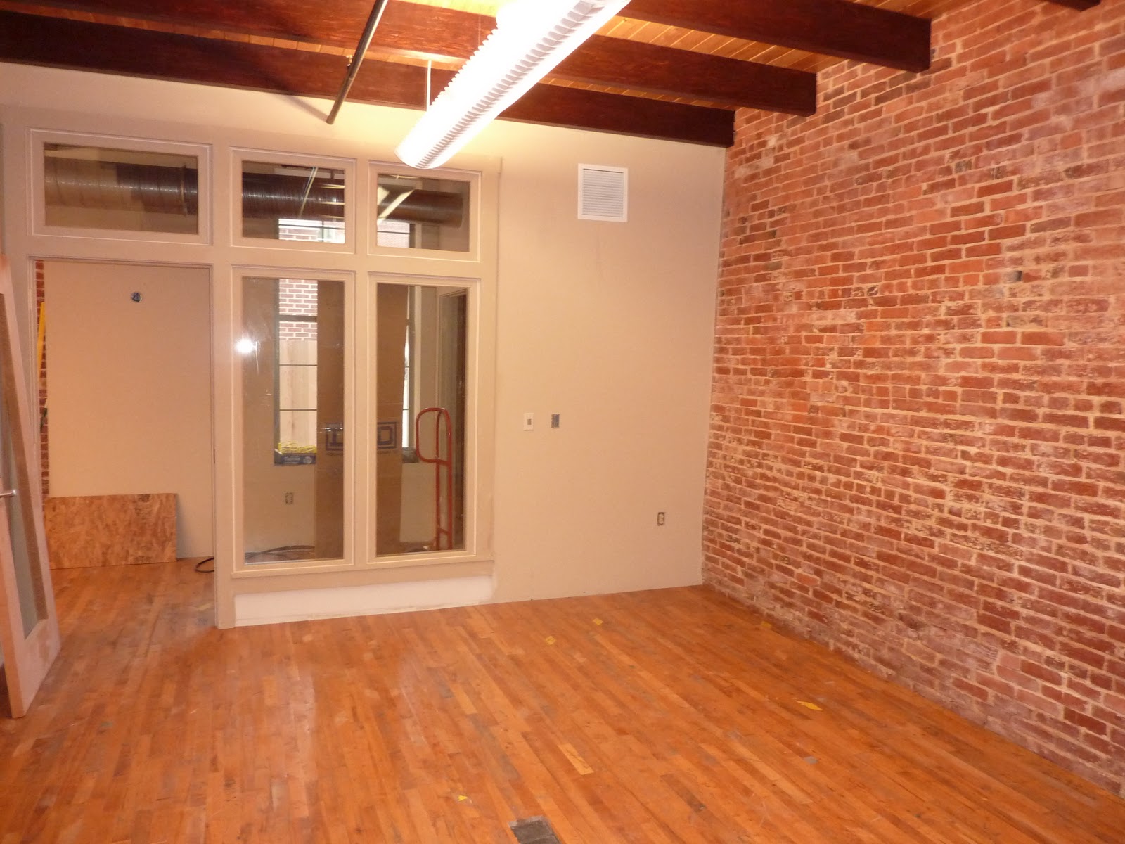 Frederick Visitor Center Reclaimed wood flooring