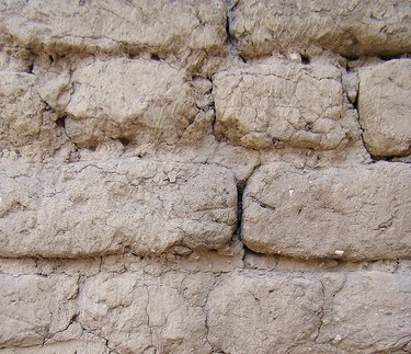 a mud brick