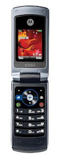 Motorola unveils new cell phone with integrated audio player:Motorola W396