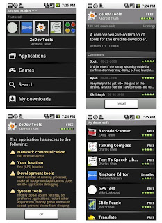 Google fights the AppStore with Android Market