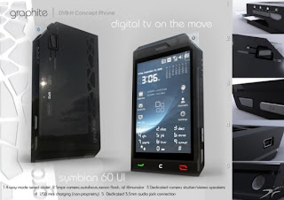 Graphite concept phone based on the DVB-H technology