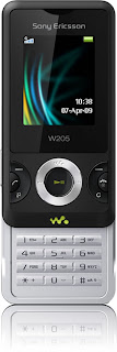 Sony Ericsson Announces W205 Basic Walkmanphone