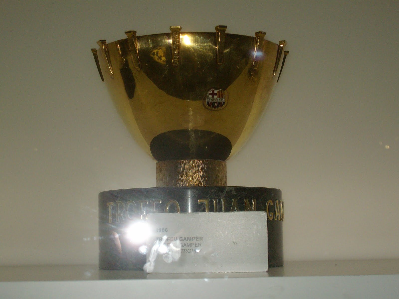 Trofeo Joan Gamper PALMARÉS COMPLE