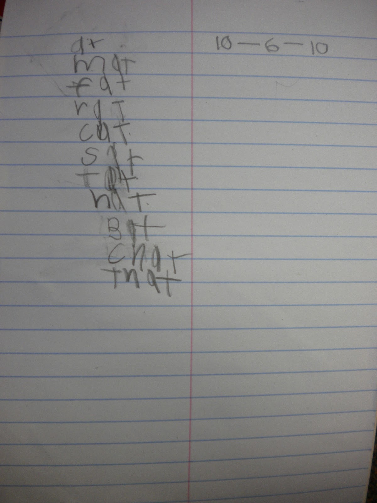 Growing Kinders: Word Family Book