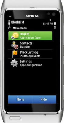 You can use BlackList app to