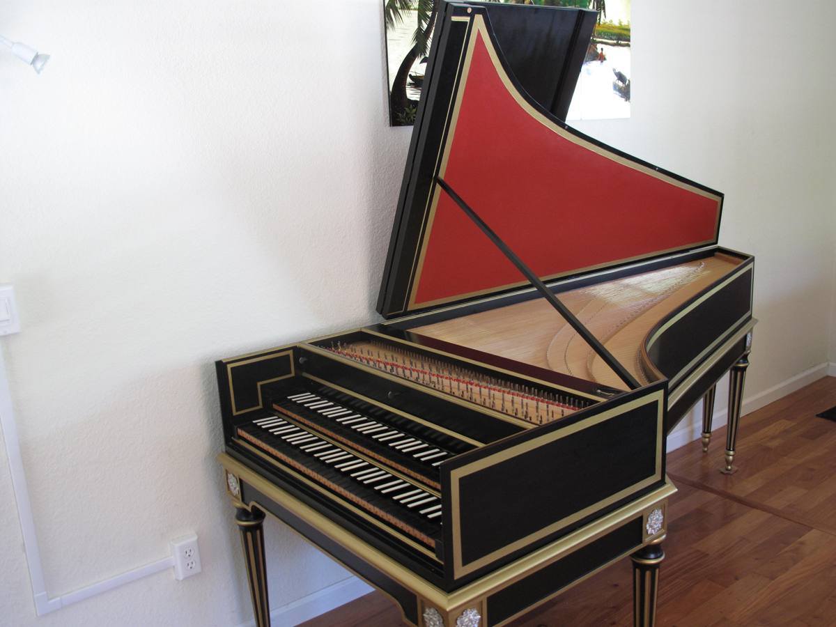 Neapolitan Harpsichord Jack Trays