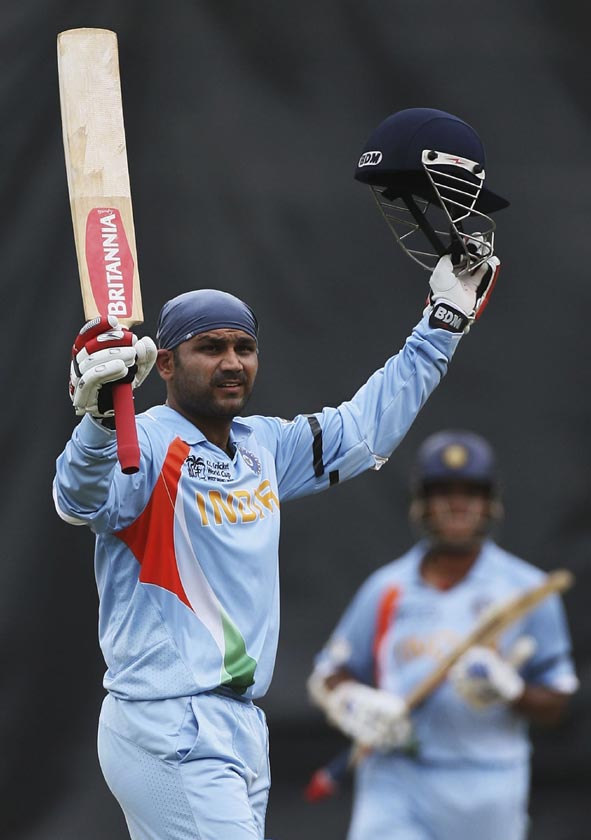 Virender Sehwag : Popular Indian Cricket World Cup 2011 Player