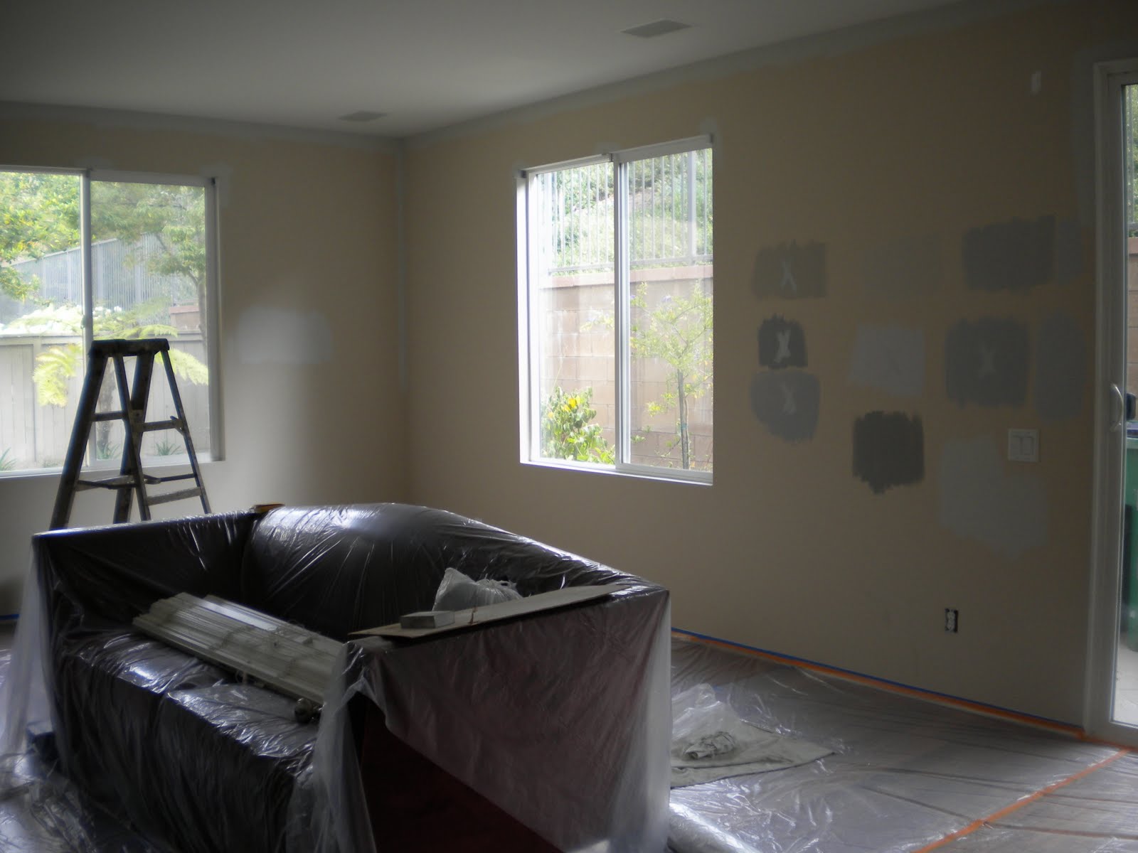 Modern Dining Room Tables Seats 8 Day 3 - painting begins
