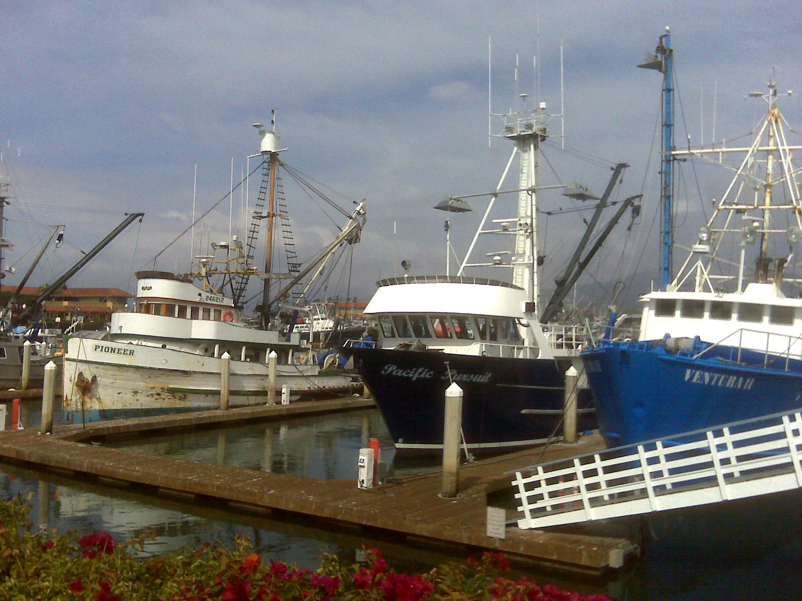 Ventura Harbor Home to Central California's Fishing Fleet