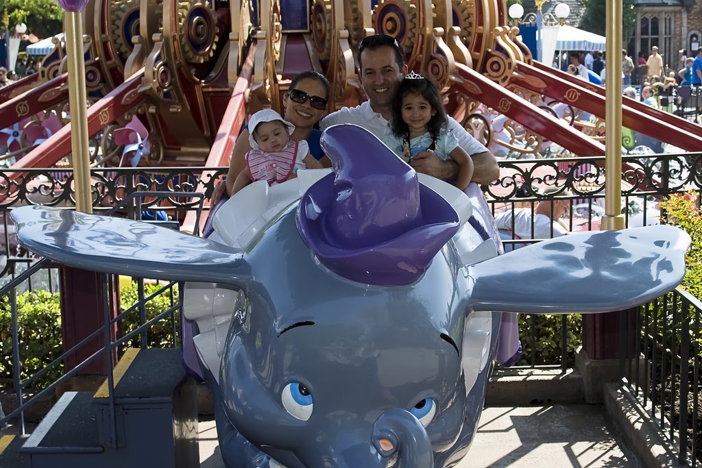 Disneyland family pic