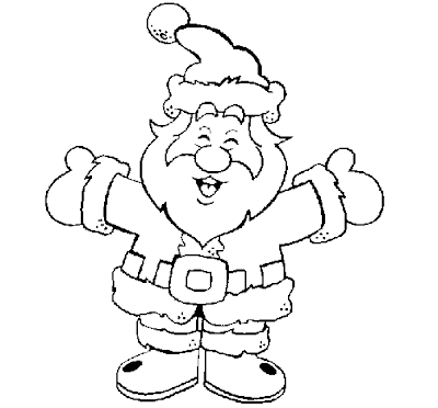 Desenhos de Natal para colorir Desenhos para Colorir - imagens para colorir do pai natal