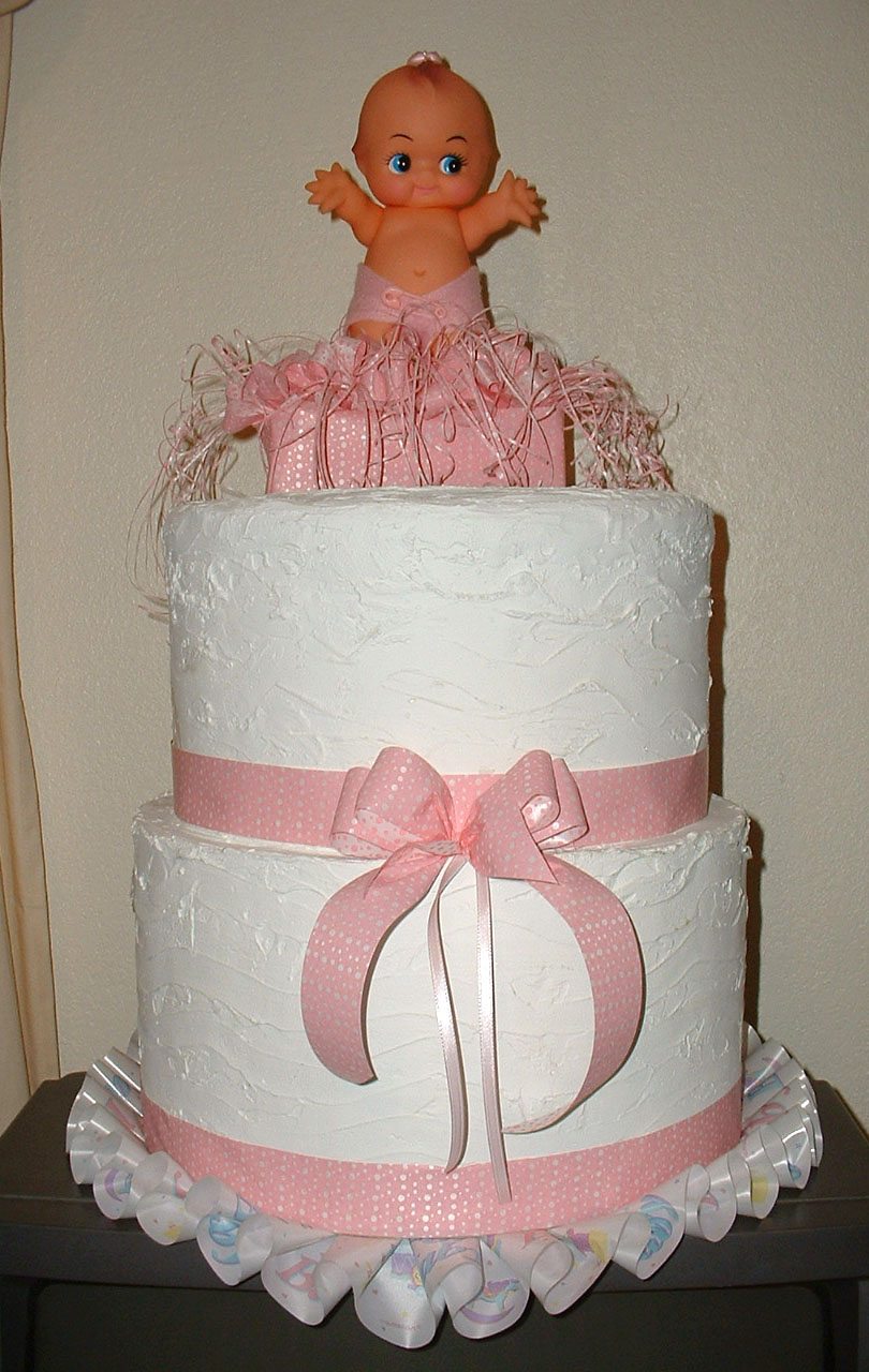 Gone Crafting!: BABY SHOWER fake cake (money tree)