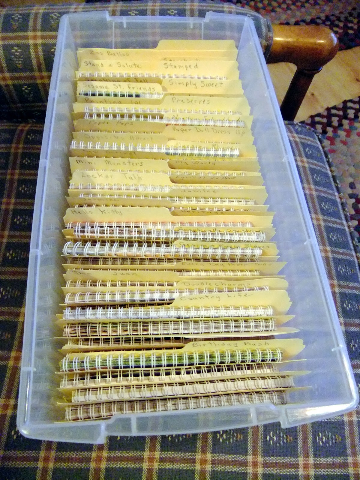 Yooper Scraps Cricut manuals and font organization