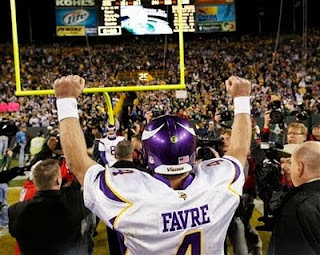 Brett Favre seeks win against Packers