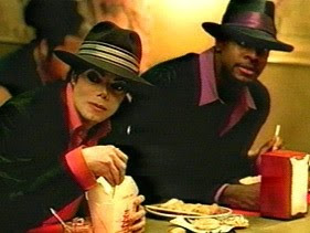 Michael e as estrelas do cinema Michael+Jackson+e+Chris+Tucker