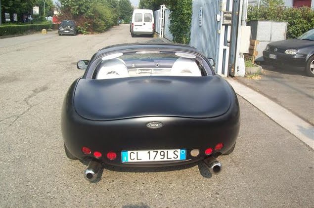 Maybe this could be an "ex" Spectraflair TVR Tuscan MK1 sold in Italy Maybe this could be an "ex" Spectraflair TVR Tuscan MK1 sold in Italy