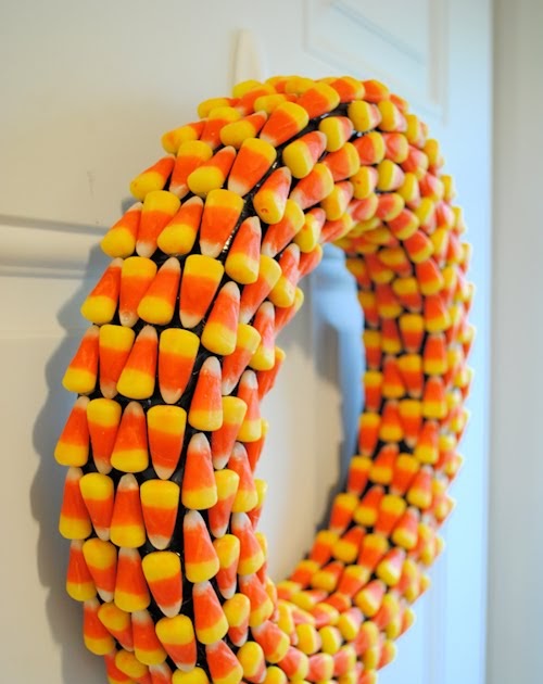 Colby Lane Designs duct tape + candy corn