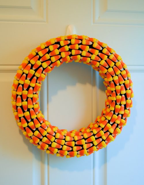 Colby Lane Designs duct tape + candy corn