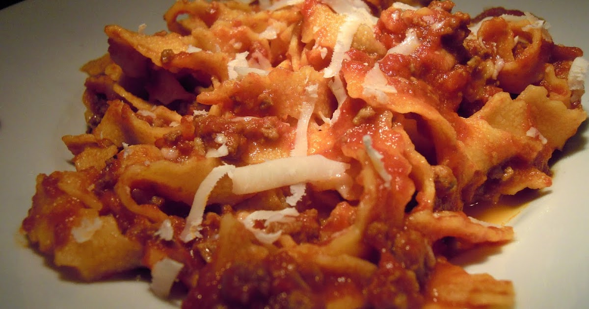 La mia vita tra la carne Il Ragù alla Bolognese