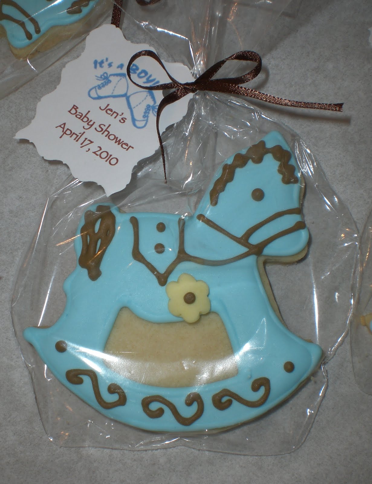 CORNER HOUSE COOKIES Rocking Horse Cookie Favors