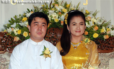 Famous Celebrity Couples on Famous Actress  Nandar Hlaing S Wedding   Myanmar Celebrity Couples
